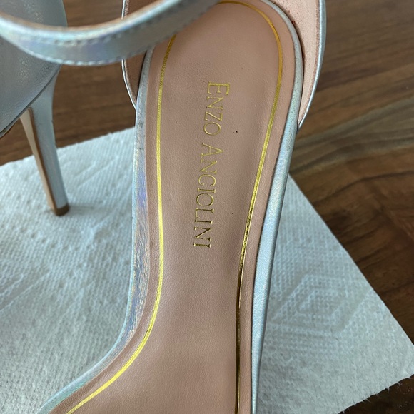 Enzo Angiolini Stiletto Open Toe/ Ankle Strap Sandals - Picture 3 of 5